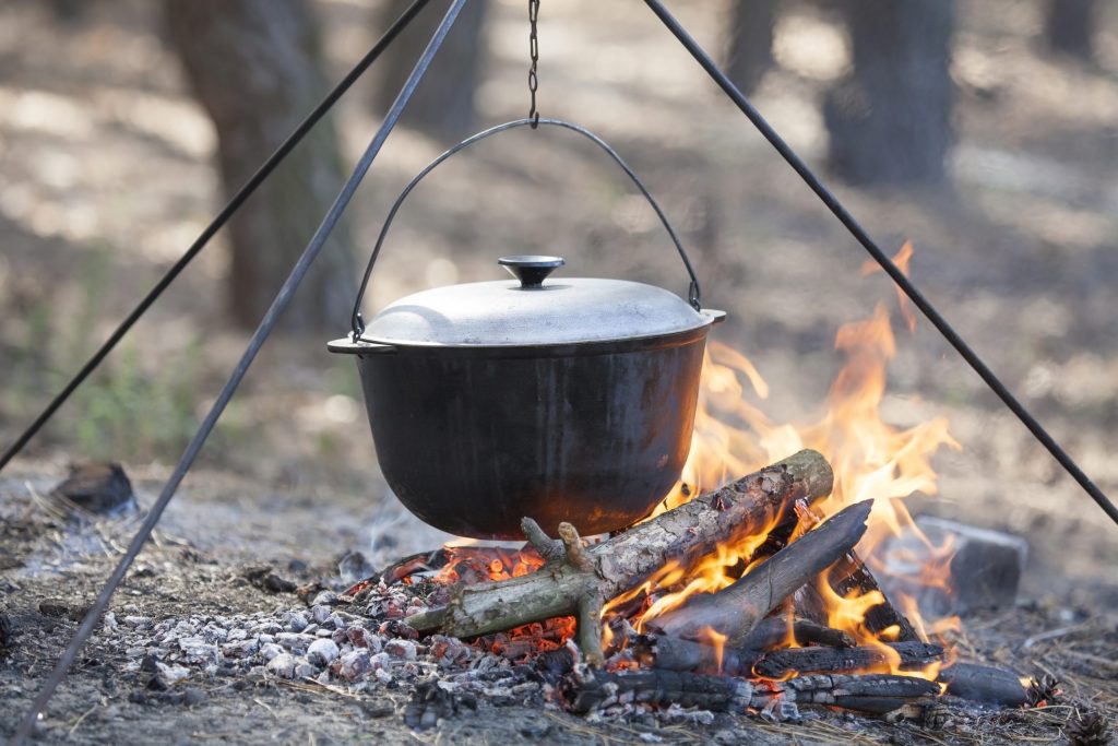 Special Considerations for Cooking with a Dutch Oven over a Campfire