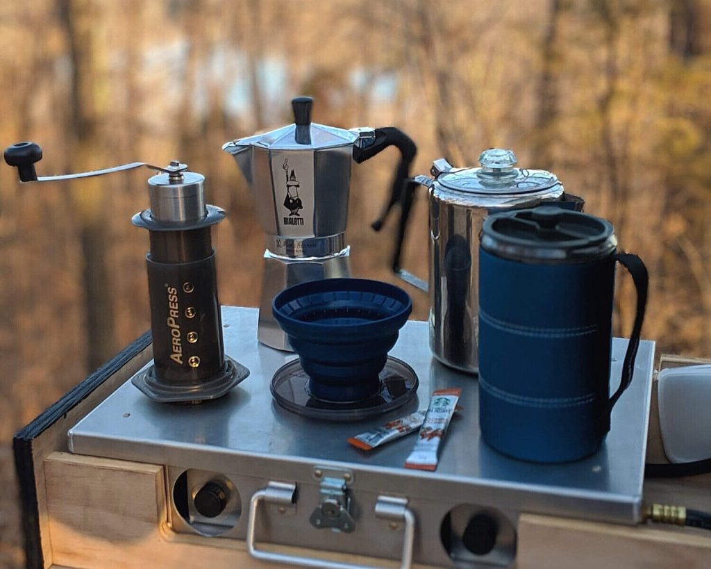 Tips for Using a Regular Coffee Maker While Camping