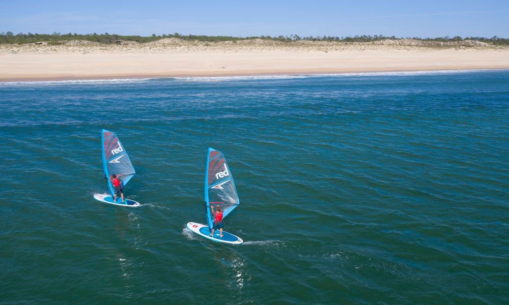 Safety measures for windsurfing in strong winds