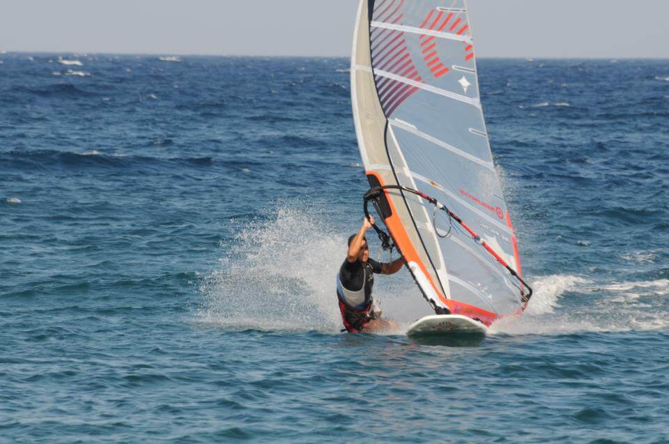 Safety measures for windsurfing in strong winds