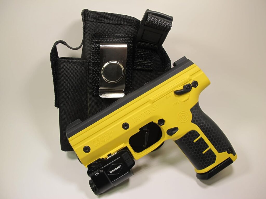 BYRNA Holster ONLY! for A Laser  Light for The HD-SD  EP Models  Holds A Magazine Holster ONLY!!!!