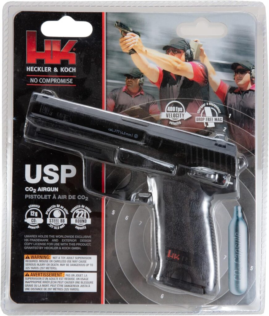 HK Heckler  Koch USP .177 Caliber BB Gun Air Pistol