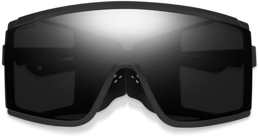 Smith Pursuit Sunglasses with ChormaPop Shield Lens – Performance Sports Sunglasses – Removable Side Shields – Men  Women