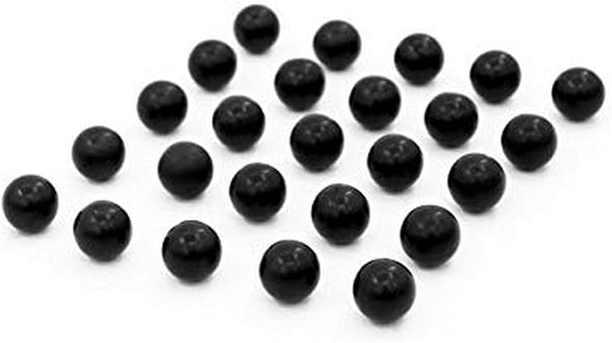 Valken Defender Rubber Balls 68 Caliber, Black