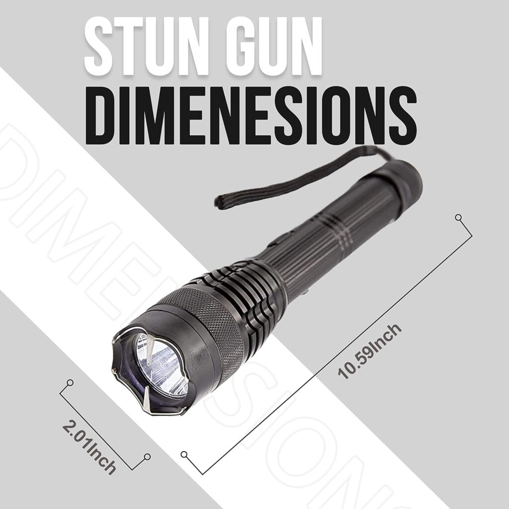 Avenger Defense Stun Gun LED Flashlight Torch
