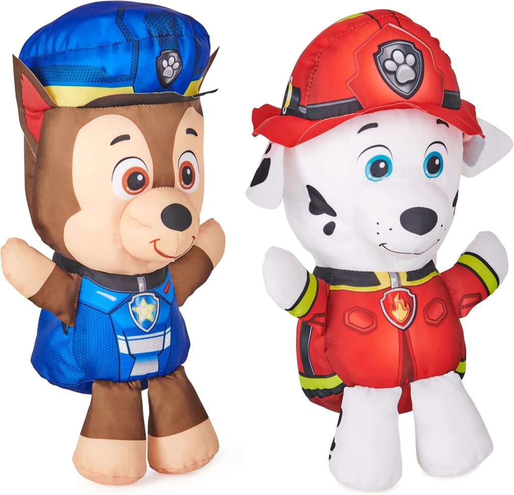 Swimways Paw Patrol Floatin Figures, Swimming Pool Accessories  Kids Pool Toys, Paw Patrol Party Supplies  Water Toys for Kids Aged 3  Up, Chase  Marshall 2-Pack